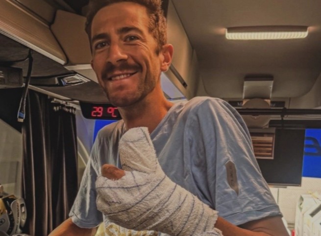 Tour de France 2026: Ciclista perde parte do dedo após grave queda "acho que agora estou 10g mais leve" 1 girodociclismo.com.br tour de france 2026 ciclista revela perda de parte do dedo apos grave queda acho que agora estou 10g mais leve image 2
