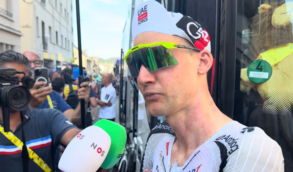 girodociclismo.com.br tour de france 2026 gregario de tadej pogacar admite que uae tentou a vitoria na etapa chegariamos por tras com tadej brandon e isaac assista o video image