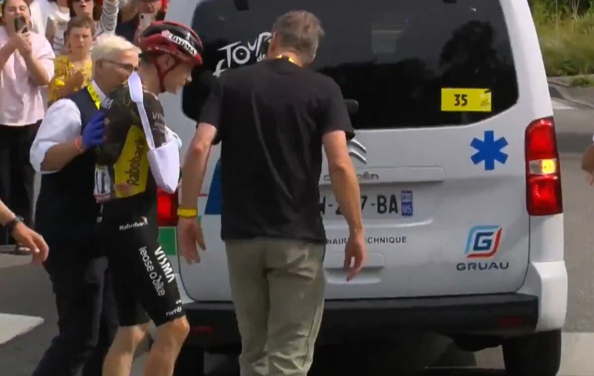 Tour de France 2026: Jonas Vingegaard atualiza sua situação após fratura e descreve a queda "minha roda dianteira derrapou" assista os vídeos 2 girodociclismo.com.br tour de france 2026 jonas vingegaard atualiza sua condicao apos fratura e descreve a queda minha roda dianteira derrapou assista os videos image 3