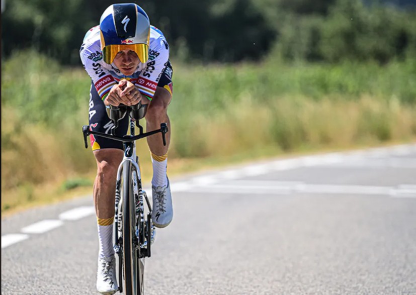 girodociclismo.com.br tour de france 2026 remco evenepoel realiza treino com bic image