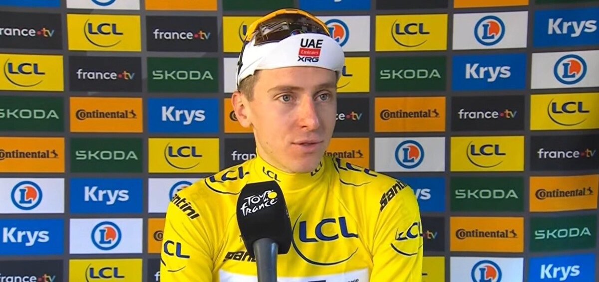 girodociclismo.com.br tour de france 2026 tadej pogacar lamenta perda de gregario antes das etapas decisivas assista o video image