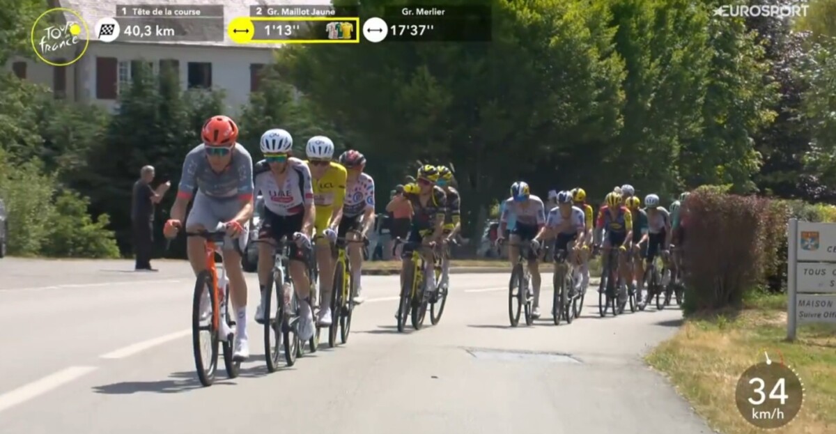 Tour de France 2026: Fuga triunfa e Mathieu van der Poel vence a 9ª etapa, Tadej Pogacar mantém a Maillot Jaune; confira os resultados e a chegada 8 girodociclismo.com.br tour de france 2026 vence a 9a etapa tadej pogacar mantem a maillot jaune confira os resultados e a chegada image 22