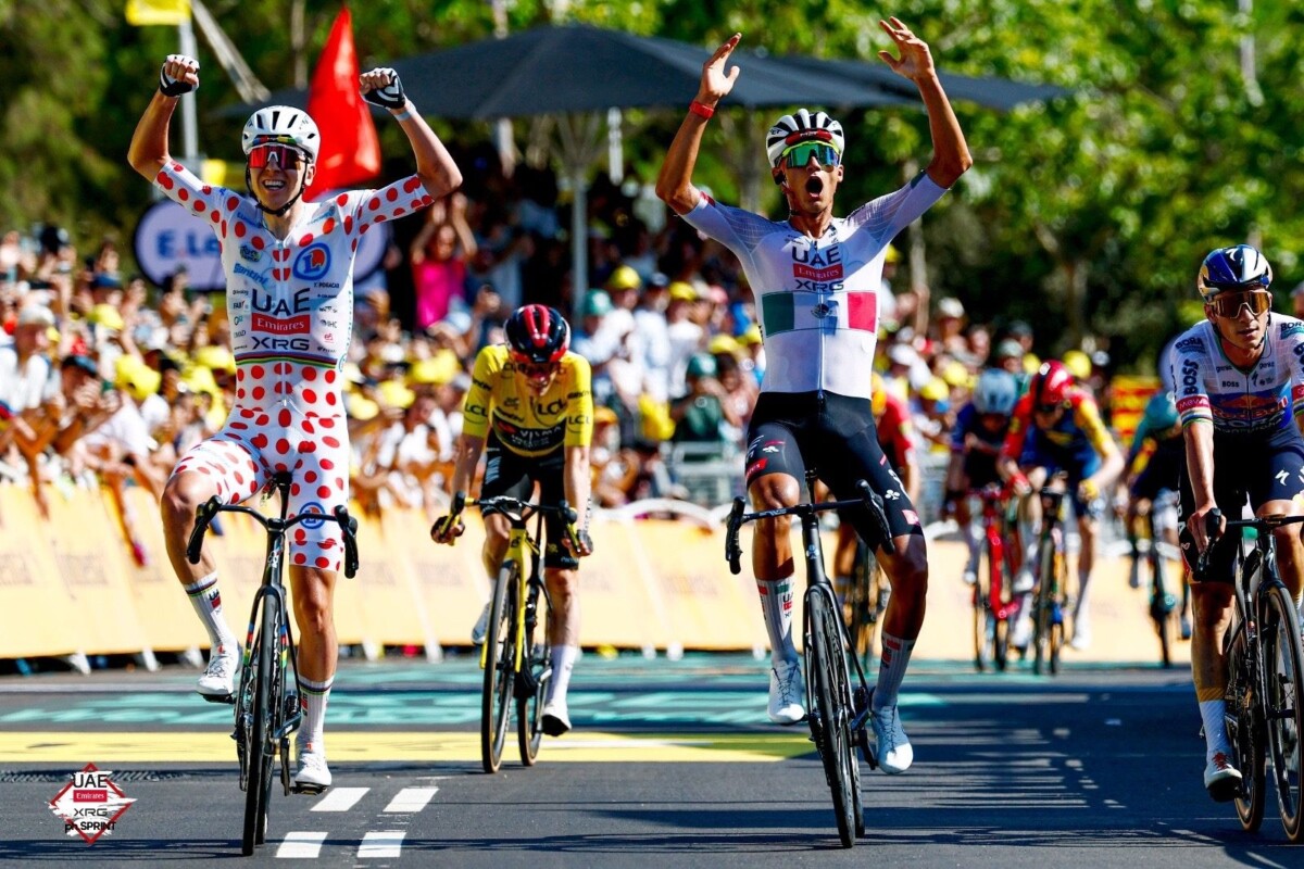 girodociclismo.com.br uae emirates xrg lidera premiacao por equipes apos nove etapas do tour de france 2026 image 4