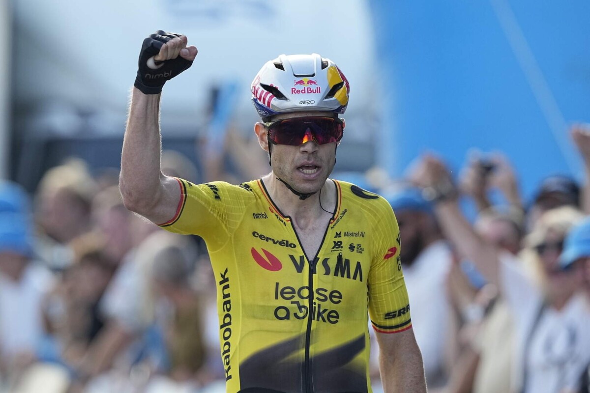 Wout van Aert respira aliviado após vitória "o objetivo agora é manter a liderança na Classificação Geral" 1 girodociclismo.com.br wout van aert respira aliviado apos vitoria eu sentia que poderia fazer a diferenca agora nao tenho mais duvida image