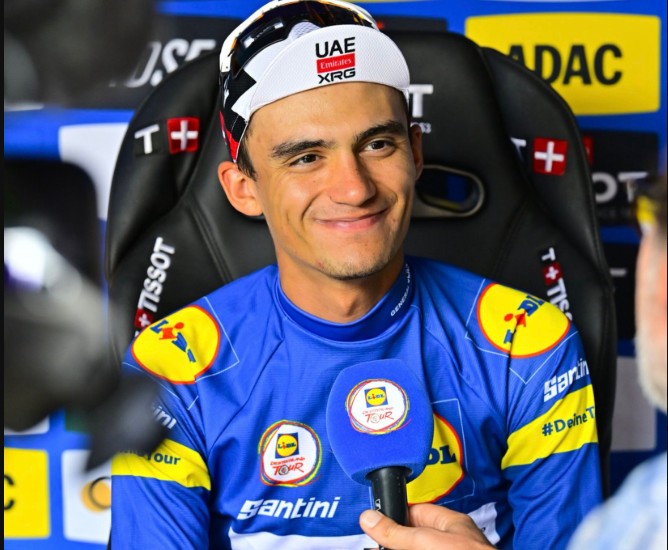 girodociclismo.com.br isaac del toro admite ser beneficiado em vitoria no deutschland tour nao vou mentir o clima me ajudou image