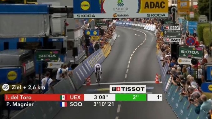 Isaac Del Toro vence o Prólogo do Deutschland Tour e assume a liderança, confira os resultados e chegada 3 girodociclismo.com.br isaac del toro vence o prologo e assume a lideranca do deutschland tour confira os resultados e chegada image 2