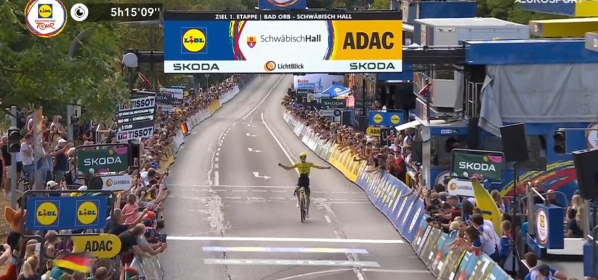 girodociclismo.com.br louis barre vence a 1a etapa do deuschtland tour isaac del toro perde a lideranca confira os resultados e a chegada image 9