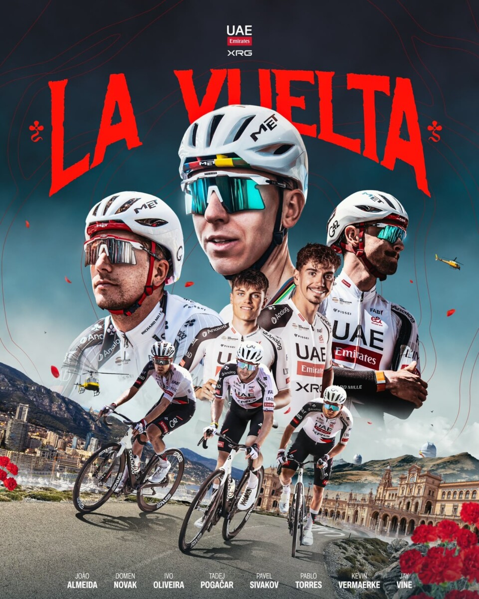 girodociclismo.com.br tadej pogacar e joao almeida confirmados na vuelta a espana 2026 uae emirates anuncia sua poderosa equipe para a competicao image