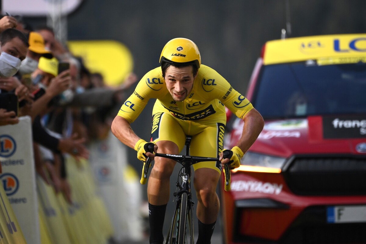 Tadej Pogacar admite sentimento de culpa por Primoz Roglic após o Tour de 2020 "meu coração afundou", assista o vídeo 2 girodociclismo.com.br tadej pogacar relembra vitoria no tour de 2020 e admite sentimento de culpa por primoz roglic image 2