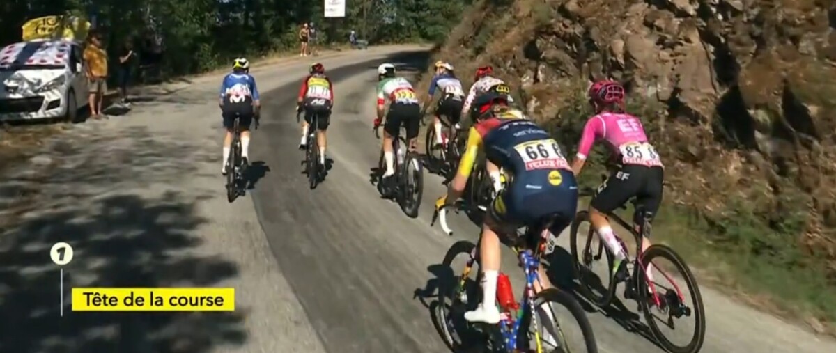 Tour de France Femmes: Kim Le Court vence a 6ª etapa no sprint reduzido, confira os resultados e a chegada 5 girodociclismo.com.br tour de france femmes kim le court vence a 6a etapa do tour de france feminino apos sprint decisivo image 7