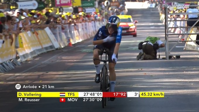 girodociclismo.com.br tour de france femmes marlen reusser vence o contrarrelogio e assume a lideranca confira os resultados e a chegada image 6