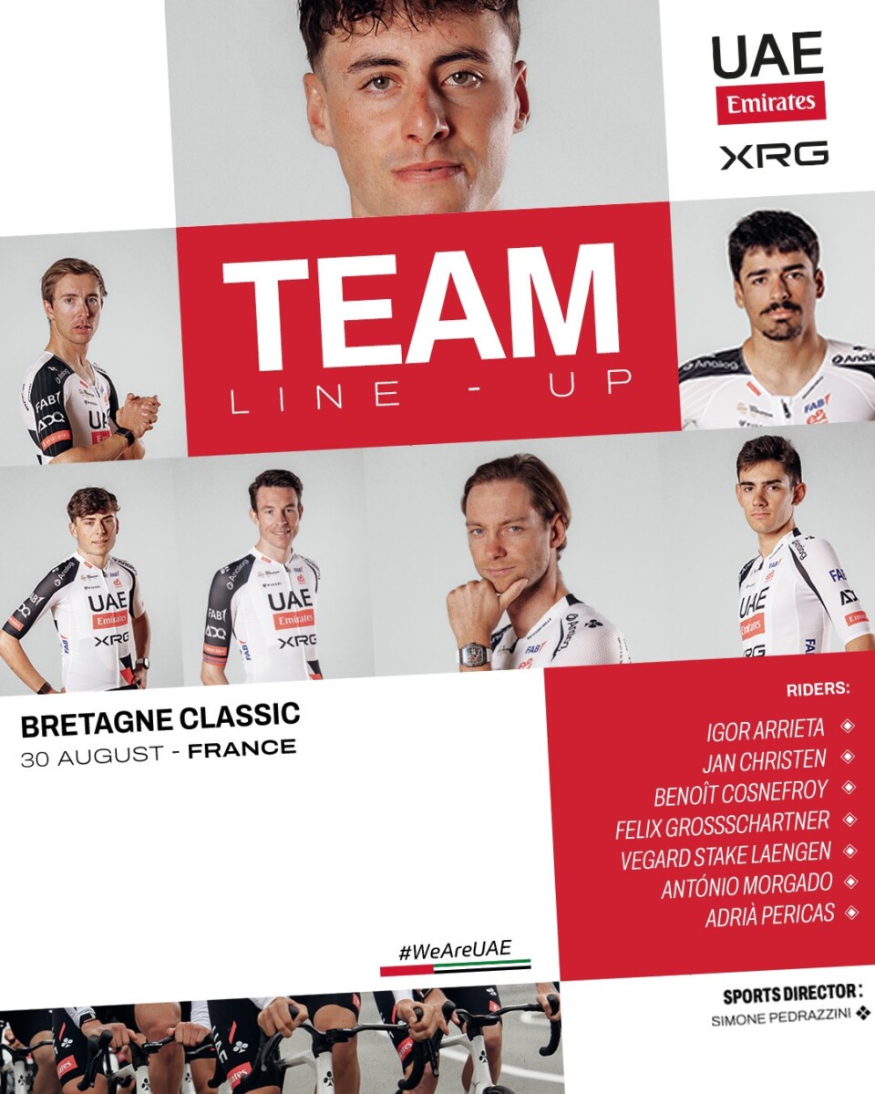 girodociclismo.com.br uae emirates revela equipe para importante classica francesa antonio morgado confirmado image