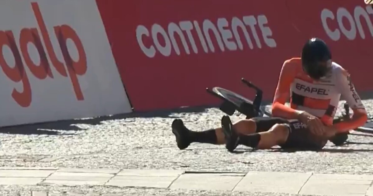 girodociclismo.com.br volta a portugal espectador pula grades e auxilia ciclista apos queda assista o video image 2