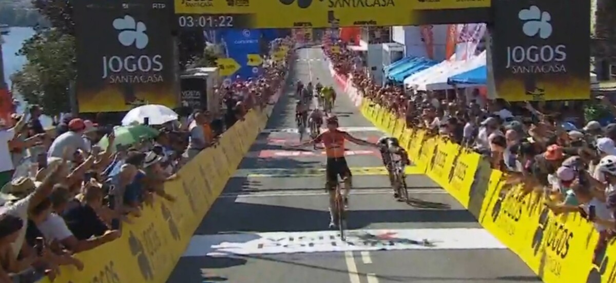 girodociclismo.com.br volta a portugal xabier isasa bate rui oliveira no sprint e vence a 6a etapa confira os resultados e a chegada image 7
