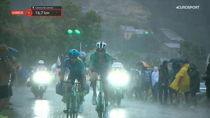 Vuelta a España 2026: chuva de granizo cancela a 3ª etapa, Tadej Pogacar pede o encerramento, assista os vídeos 3 girodociclismo.com.br vuelta a espana 2026 3a etapa e cancelada devido a chuva de granizo tadej pogacar pediu o encerramento da etapa assista os videos image 1