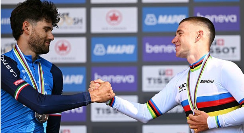 girodociclismo.com.br campeonato mundial filippo ganna admite impotencia em derrota para evenepoel talvez a diferenca esteja no equipamento ou na posicao image 6