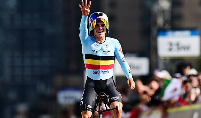 girodociclismo.com.br campeonato mundial remco evenepoel responde de forma ironica filippo ganna ele sempre diz isso cabe a ele encontrar uma solucao image 5