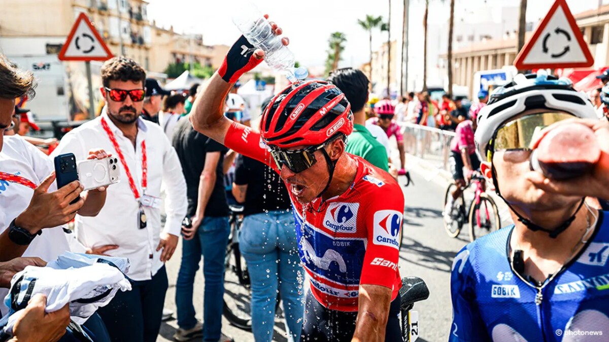 girodociclismo.com.br vuelta a espana 2026 ciclistas foram levados ao hospital calor extremo preocupa o pelotao image