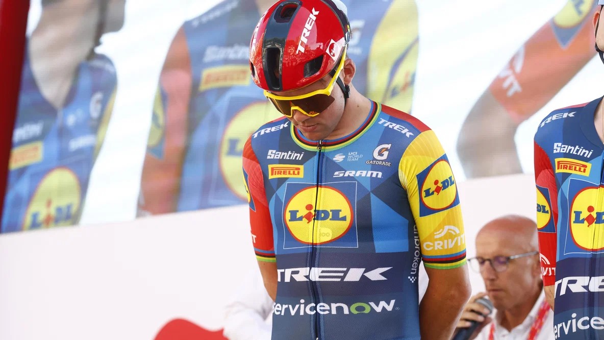 girodociclismo.com.br vuelta a espana 2026 principal sprinter da lidl trek abandona a competicao claramente algo nao esta como deveria estar image 1