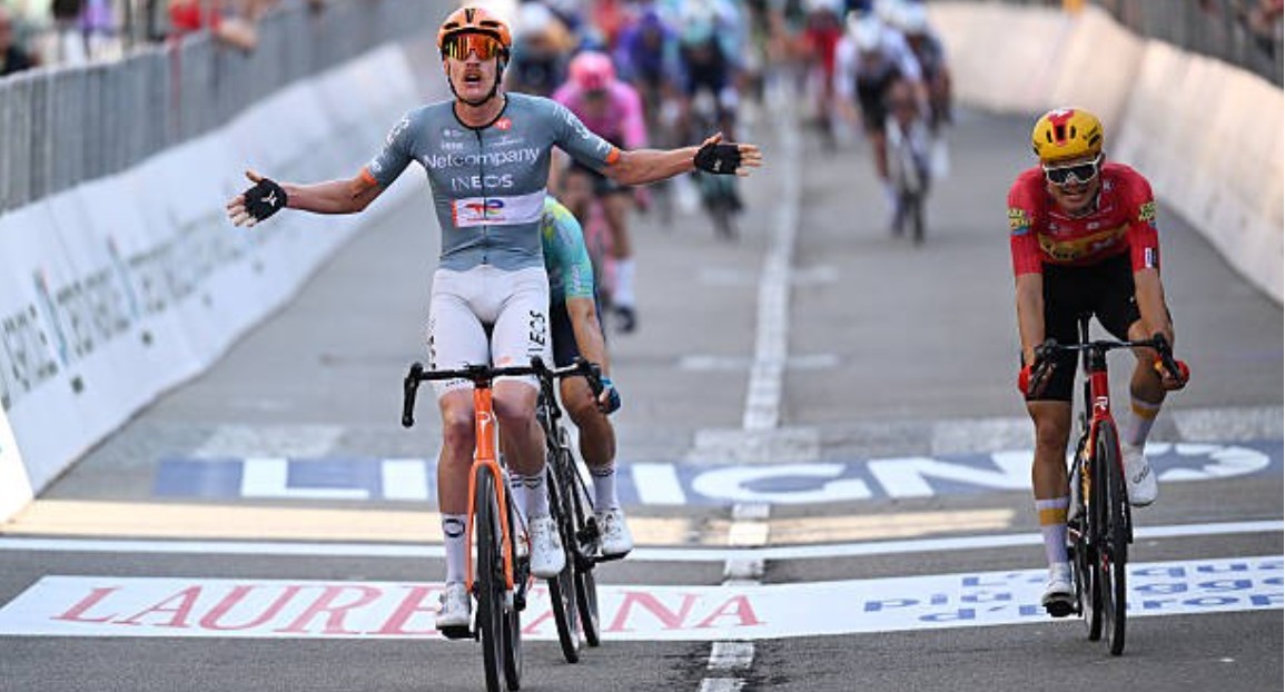 girodociclismo.com.br gran piemonte 2026 fuga de isaac del toro e neutralizada e dorian godon vence no sprint resultados e chegada image 2