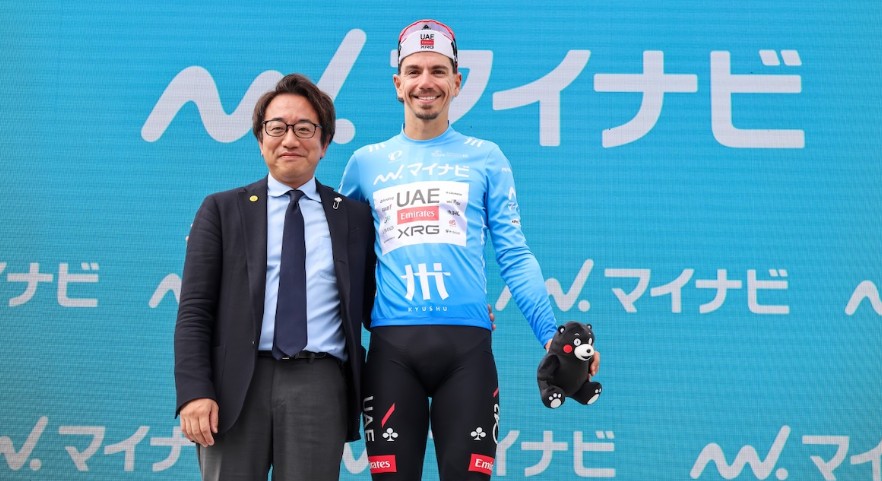 girodociclismo.com.br ivo oliveira vence a 2a etapa do tour de kyushu e assume a lideranca image