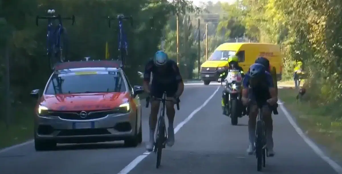 girodociclismo.com.br paul seixas critica a falta de seguranca no ciclismo voce percebe que existem problemas de organizacao assista o video carro invade percurso coppa bernocchi