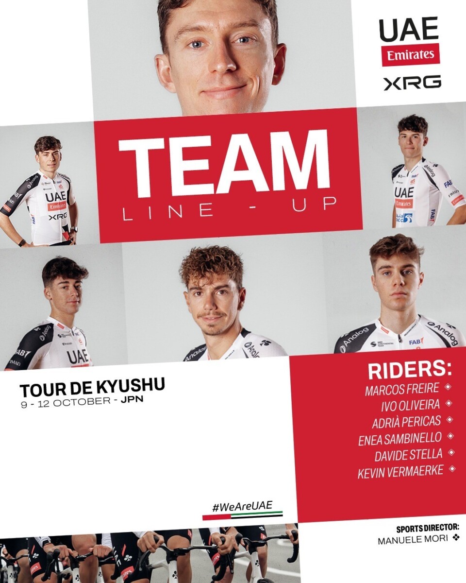 girodociclismo.com.br uae emirates anuncia equipe para corrida inedita com ivo oliveira como um dos lideres image