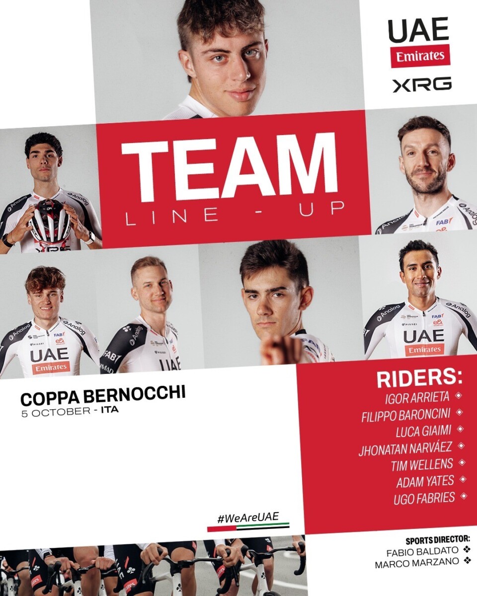 girodociclismo.com.br uae emirates anuncia estreia de brandon mcnulty com a camisa arco iris americano iniciara sequencia de provas na italia confira as equipes image 2