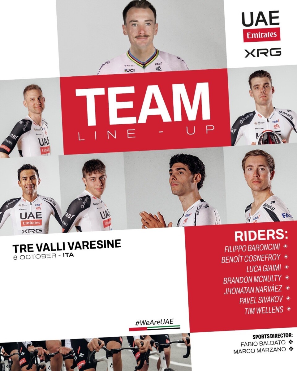 girodociclismo.com.br uae emirates anuncia estreia de brandon mcnulty com a camisa arco iris americano iniciara sequencia de provas na italia confira as equipes image 3